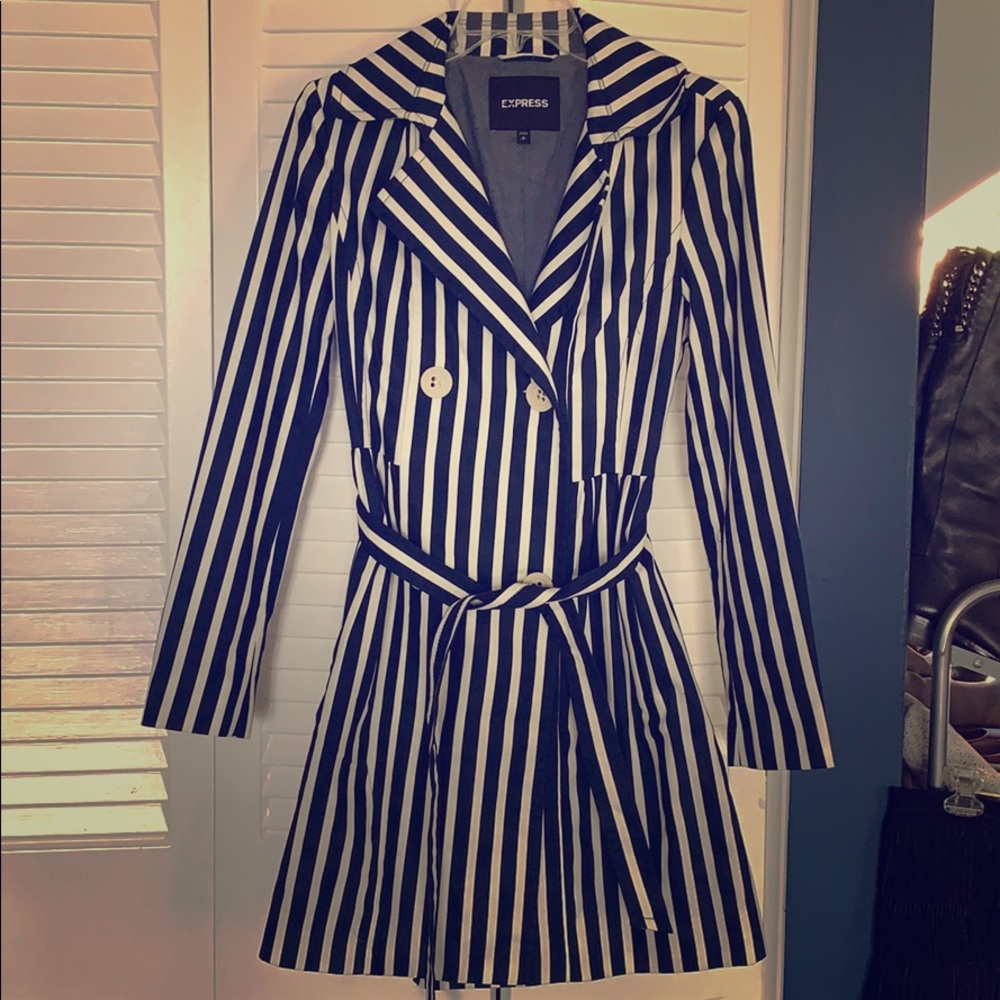 Express Knee length light weight pea coat